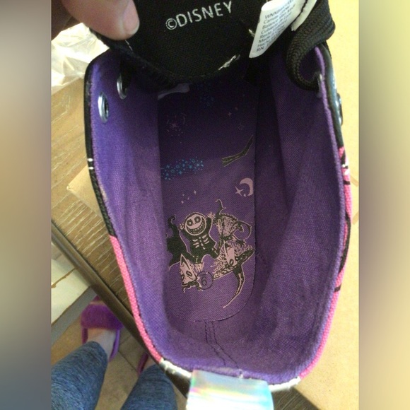 Disney Unisex Nightmare Before Christmas High Top Lace Up Sneaker Size 9 (10W) - Picture 14 of 14
